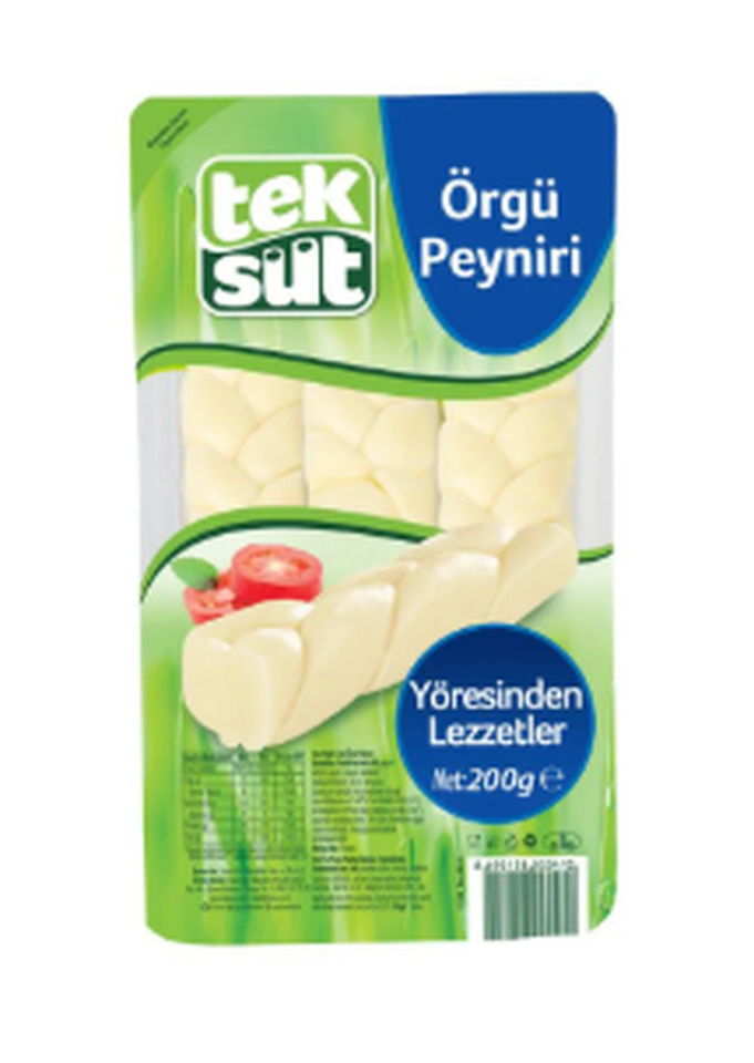 TEKSÜT ÖRGÜ PEYNİRİ 200 GR - VAKUMLU*12